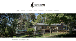 Desktop Screenshot of keepin-katz.co.nz